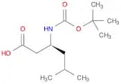 Hexanoic acid, 3-[[(1,1-dimethylethoxy)carbonyl]amino]-5-methyl-, (3S)-