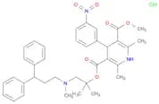 3,5-Pyridinedicarboxylic acid, 1,4-dihydro-2,6-dimethyl-4-(3-nitrophenyl)-, 3-[2-[(3,3-diphenylpro…