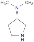 3-Pyrrolidinamine, N,N-dimethyl-, (3S)-