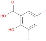 Benzoic acid, 2-hydroxy-3,5-diiodo-