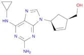 2-Cyclopentene-1-methanol, 4-[2-amino-6-(cyclopropylamino)-9H-purin-9-yl]-, (1R,4S)-