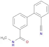 [1,1'-Biphenyl]-3-carboxamide, 2'-cyano-N-methyl-