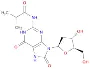 Guanosine, 2'-deoxy-7,8-dihydro-N-(2-methyl-1-oxopropyl)-8-oxo- (9CI)