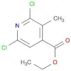 4-Pyridinecarboxylic acid, 2,6-dichloro-3-methyl-, ethyl ester