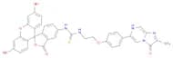 Thiourea, N-[2-[4-(3,7-dihydro-2-methyl-3-oxoimidazo[1,2-a]pyrazin-6-yl)phenoxy]ethyl]-N'-(3',6'-d…