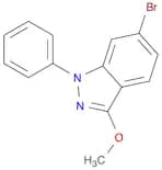 1H-Indazole, 6-bromo-3-methoxy-1-phenyl-