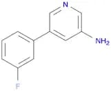 3-Pyridinamine, 5-(3-fluorophenyl)-