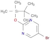 Pyrimidine, 5-bromo-2-[[(1,1-dimethylethyl)dimethylsilyl]oxy]-