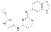 2,4-Pyrimidinediamine, N2-1H-benzimidazol-6-yl-N4-(5-cyclopropyl-1H-pyrazol-3-yl)-