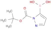 1H-Pyrazole-1-carboxylic acid, 5-borono-, 1-(1,1-dimethylethyl) ester