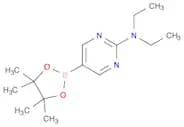 2-Pyrimidinamine, N,N-diethyl-5-(4,4,5,5-tetramethyl-1,3,2-dioxaborolan-2-yl)-