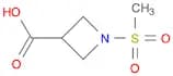3-Azetidinecarboxylic acid, 1-(methylsulfonyl)-