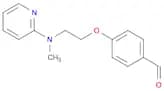 Benzaldehyde, 4-[2-(methyl-2-pyridinylamino)ethoxy]-