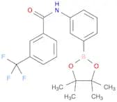 Benzamide, N-[3-(4,4,5,5-tetramethyl-1,3,2-dioxaborolan-2-yl)phenyl]-3-(trifluoromethyl)-