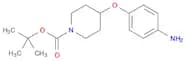 1-Piperidinecarboxylic acid, 4-(4-aminophenoxy)-, 1,1-dimethylethyl ester