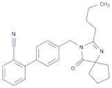 [1,1'-Biphenyl]-2-carbonitrile, 4'-[(2-butyl-4-oxo-1,3-diazaspiro[4.4]non-1-en-3-yl)methyl]-