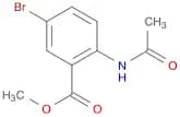 Benzoic acid, 2-(acetylamino)-5-bromo-, methyl ester