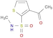 2-Thiophenesulfonamide, 3-acetyl-N-methyl-