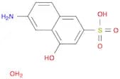 2-Naphthalenesulfonic acid, 6-amino-4-hydroxy-, hydrate (1:1)