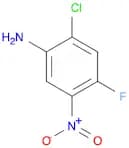 Benzenamine, 2-chloro-4-fluoro-5-nitro-