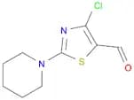 5-Thiazolecarboxaldehyde, 4-chloro-2-(1-piperidinyl)-