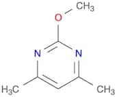 Pyrimidine, 2-methoxy-4,6-dimethyl-
