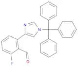 Benzaldehyde, 2-fluoro-6-[1-(triphenylmethyl)-1H-imidazol-4-yl]-