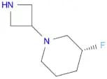 Piperidine, 1-(3-azetidinyl)-3-fluoro-, (3R)-