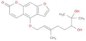 7H-Furo[3,2-g][1]benzopyran-7-one, 4-[[(2E)-6,7-dihydroxy-3,7-dimethyl-2-octen-1-yl]oxy]-