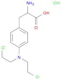 Phenylalanine, 4-[bis(2-chloroethyl)amino]-, hydrochloride (1:1)
