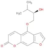 7H-Furo[3,2-g][1]benzopyran-7-one, 4-[(2R)-2-hydroxy-3-methylbutoxy]-