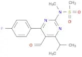 Methanesulfonamide, N-[4-(4-fluorophenyl)-5-formyl-6-(1-methylethyl)-2-pyrimidinyl]-N-methyl-
