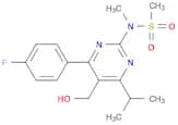 Methanesulfonamide, N-[4-(4-fluorophenyl)-5-(hydroxymethyl)-6-(1-methylethyl)-2-pyrimidinyl]-N-met…