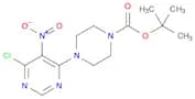 1-Piperazinecarboxylic acid, 4-(6-chloro-5-nitro-4-pyrimidinyl)-, 1,1-dimethylethyl ester