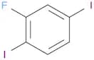 Benzene, 2-fluoro-1,4-diiodo-
