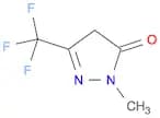 3H-Pyrazol-3-one, 2,4-dihydro-2-methyl-5-(trifluoromethyl)-