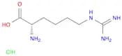 L-Lysine, N6-(aminoiminomethyl)-, hydrochloride (1:1)