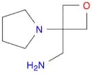 3-Oxetanemethanamine, 3-(1-pyrrolidinyl)-