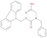 Glycine, N-[(9H-fluoren-9-ylmethoxy)carbonyl]-N-(phenylmethyl)-