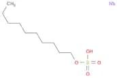 Sulfuric acid, monodecyl ester, sodium salt (1:1)