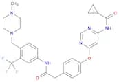 Benzeneacetamide, 4-[[6-[(cyclopropylcarbonyl)amino]-4-pyrimidinyl]oxy]-N-[4-[(4-methyl-1-piperazi…