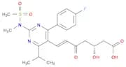 6-Heptenoic acid, 7-[4-(4-fluorophenyl)-6-(1-methylethyl)-2-[methyl(methylsulfonyl)amino]-5-pyrimi…