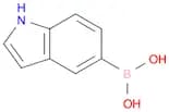 Boronic acid, B-1H-indol-5-yl-