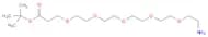 4,7,10,13,16-Pentaoxaoctadecanoic acid, 18-amino-, 1,1-dimethylethyl ester