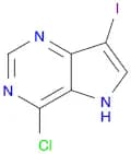 5H-Pyrrolo[3,2-d]pyrimidine, 4-chloro-7-iodo-