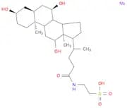 Ethanesulfonic acid, 2-[[(3α,5β,7α,12α)-3,7,12-trihydroxy-24-oxocholan-24-yl]amino]-, sodium salt …