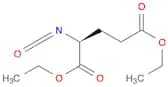 Pentanedioic acid, 2-isocyanato-, 1,5-diethyl ester, (2S)-