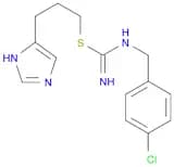 Carbamimidothioic acid, N-[(4-chlorophenyl)methyl]-, 3-(1H-imidazol-5-yl)propyl ester