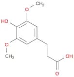 Benzenepropanoic acid, 4-hydroxy-3,5-dimethoxy-
