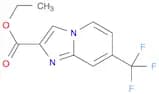 Imidazo[1,2-a]pyridine-2-carboxylic acid, 7-(trifluoromethyl)-, ethyl ester